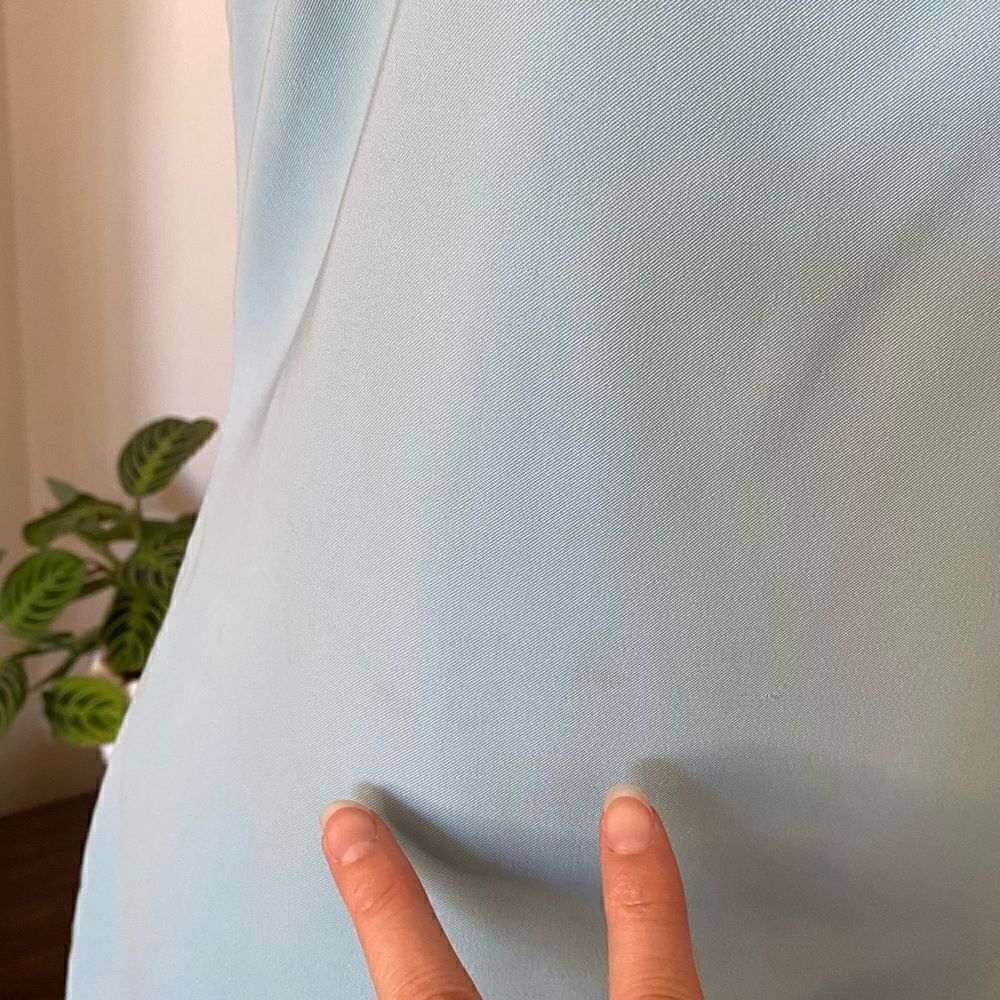 Vintage Rampage Turquoise Mini Spaghetti Strap Dress Size 9 Juniors - Picture 12 of 13